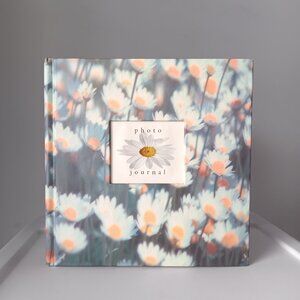 Vintage 1999 New Seasons Floral Photo Album Acid-Free Paper Cut-out Display 16